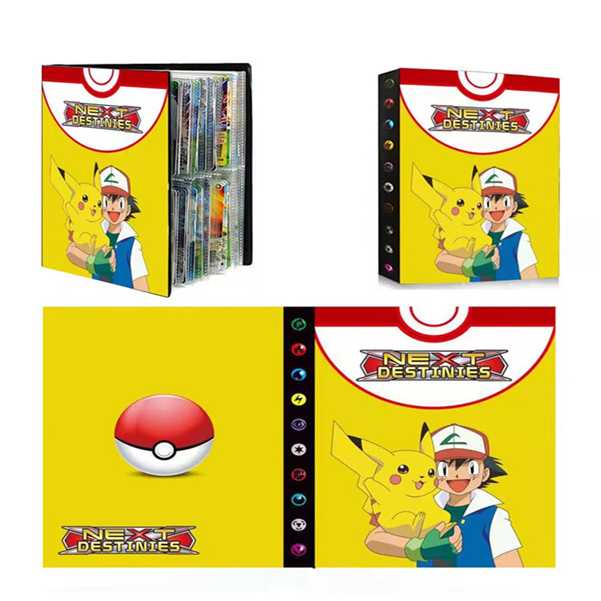 Pokémon Card Binder: Holds 240 Cards VMAX GX EX Holder Album Book Collector