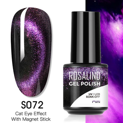 ROSALIND 7ML Gel Polish Glitter Nail Polish All For Nails Manicure Nails Art Base Top Coat UV Semi Permanent Gel Varnishes