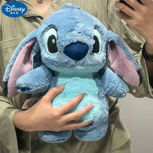 Disney Stitch Winter Extra Large Plush Hot Water Bottle Anime Women's Cartoon Home Water Filling Hand Warmer Gift For Girlfriend