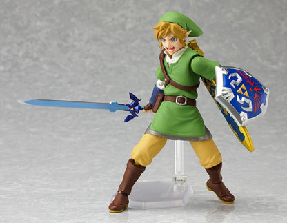 The Legend of Zelda Skyward Sword 14cm Link Action Figure Figma 153 Changeable Accessories PVC Model