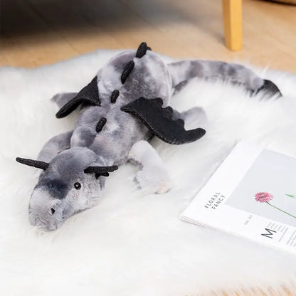 GIANT Dragon Stuffed Animal 100cm Flying Monster Plush Toy High Quality Colorful Plushies Soft Doll Sleeping Pillow Kids Childrens Birthday Gift