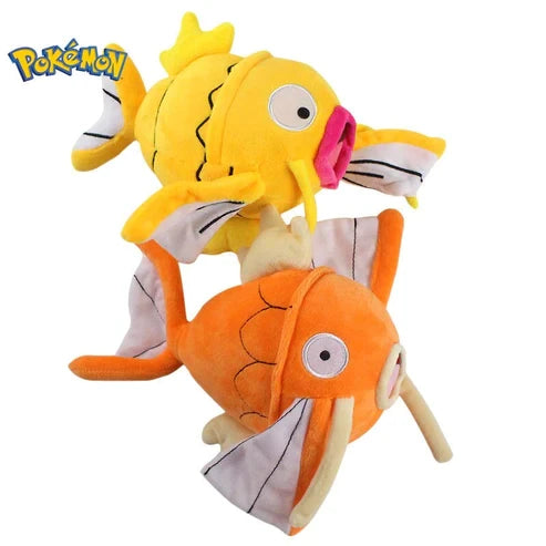 Pokémon Shiny Magikarp Plushie Pillow Goldfish Video Game Plush Toy Kawaii Soft Stuffed Doll Christmas Gift