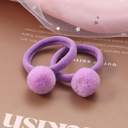2Pcs New Cartoon Animals Hair bands Girls Nylon Elastic Rubber Band Hair Ring Headbands Cute Kids Headwear Hair accessories Gift