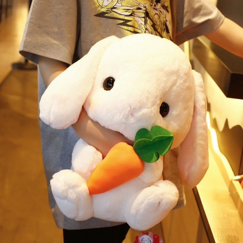 Bunny Stuffed Animal 43cm Cute Rabbit Plush Toy Soft Plushies Cushion Kid Doll Birthday Gifts for Children Baby Sleeping Pillow