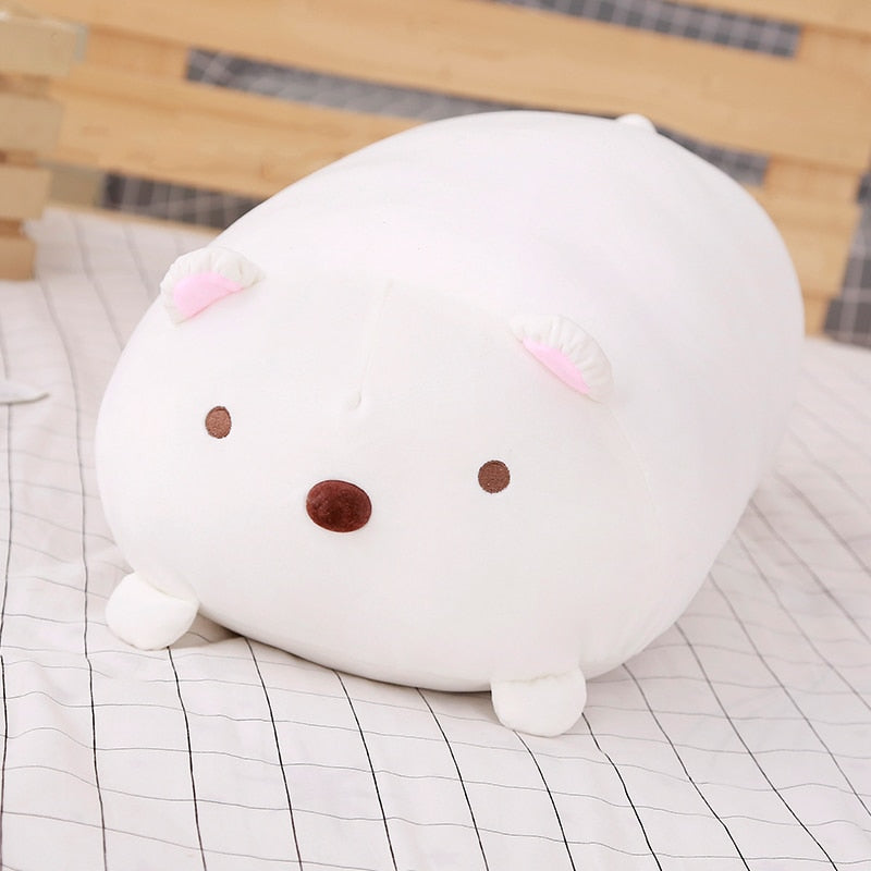 Hot 20/28cm Soft Animals Cartoon Cat Pillows Cushion Lovely Rabbit Stuffed Dog Totoro Penguin Pig Frog Plush Toy Birthyday Gift