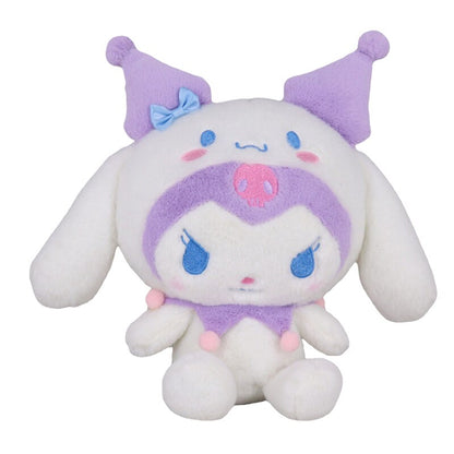 10-15cm Sanrio Plush Stuffed Animal Plushies Toys Cartoon Anime Figure Kuromi My Melody Cinnamoroll Cute Dolls Baby Birthday Gifts Kawali Decor