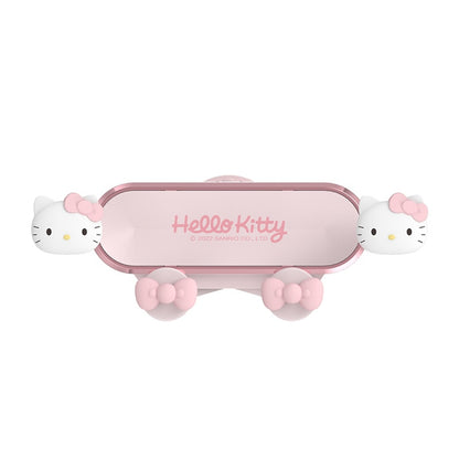 Kawaii Hello Kitty Y2K Sanrio Car Mobile Phone Bracket Cute Creative Cars Navigationgravity Holder Decoration Accessories Gifts