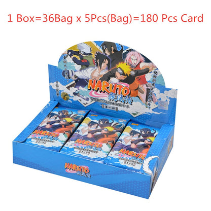 KAYOU Anime Original Naruto Cards Chapter Of The Array Box Added SE Ninja World Collection Cards Toy For Children Christmas Gift