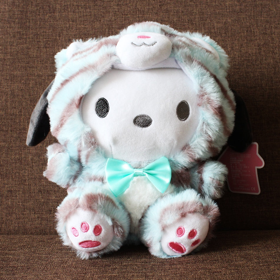 23cm Cartoon Stuffed Animals Kuromi My Melody Cinnamoroll Plush Toy Anime Kawaii Cute Soft Plushie Appease Girls Doll Toys Gifts