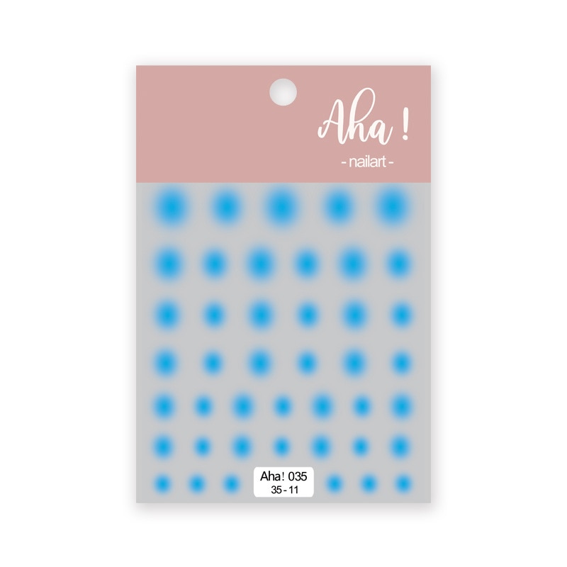 1Sheet Korean White Cloud Blue Nail Art Sticker 3D Star Moon Decal Pure Twilight Self-adhesive Manicure Slider Accessories RE#53