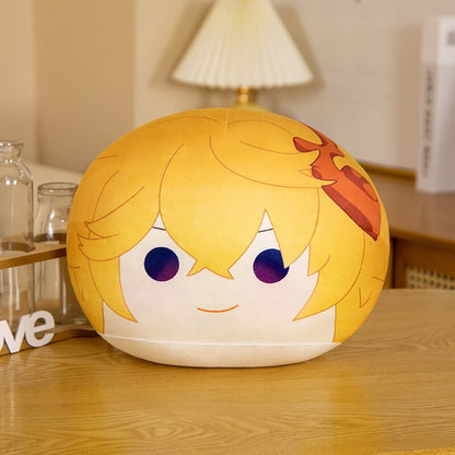 40cm Genshin Slime Pillow Genshin Impact Plush Cushion Cute Anime Game Stuffed Original God Cosplay Fans Peluche for Kid Gift