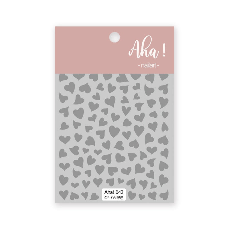 1Sheet Korean White Cloud Blue Nail Art Sticker 3D Star Moon Decal Pure Twilight Self-adhesive Manicure Slider Accessories RE#53