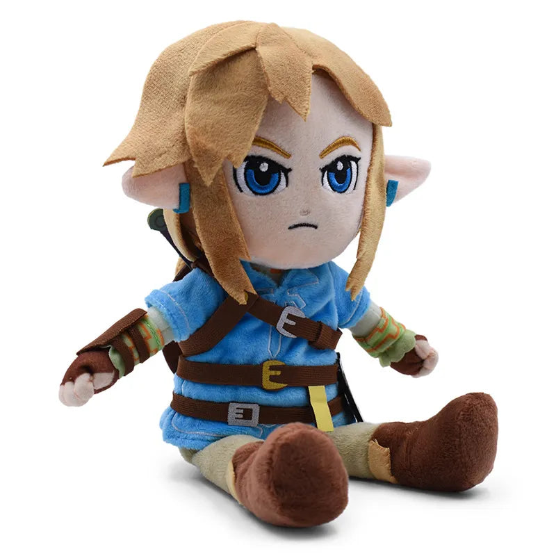 20cm Makar Korok Plush Legend of Zelda Link Bokoblin Toy Stuffed Soft Plant Video Game Cute Figure Plushie Doll Pillow Toys for Kids Birthday Gift Collection