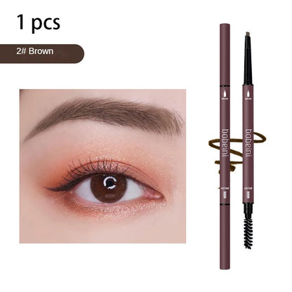 6 Colors Ultra Fine Eyebrow Pencil Waterproof Easy To Color Eyebrow Pencil Long Lasting Makeup Eye Brow Pen Beauty Eye Cosmetics