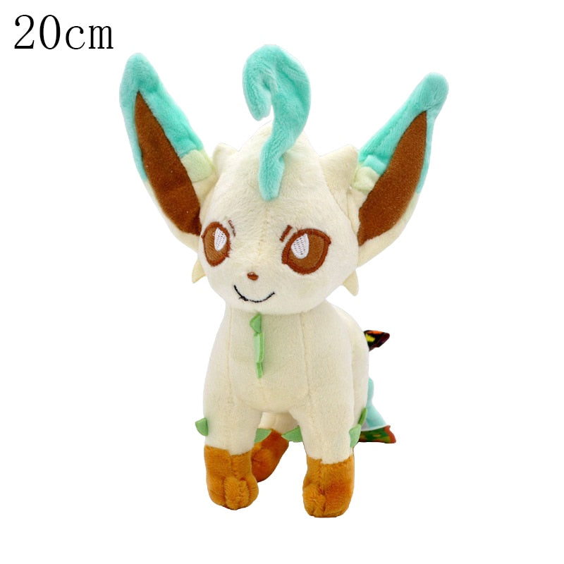 Pokémon Eeveelution Plushies Set Eevee Flareon Vaporeon Jolteon Espeon Umbreon Glaceon Leafeon Sylveon Evolution Collectible Stuffed Plush Doll Toy Christmas Gift