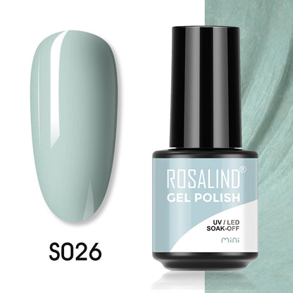 ROSALIND 7ML Gel Polish Glitter Nail Polish All For Nails Manicure Nails Art Base Top Coat UV Semi Permanent Gel Varnishes