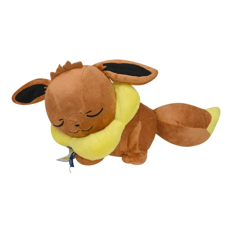 Pokemon Sleep Weighted Eevee Charmander Vaporeon Squirtle Piplup Psyduck Raichu Sylveon Anime Stuffed Plush Cartoon Peluche Toys