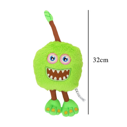 Kawaii Peluches My Singing Monsters Wubbox Plush Toy Cartoon Game Plush Toys Soft Stuffed Horror Game Doors Plush Doll for Kids