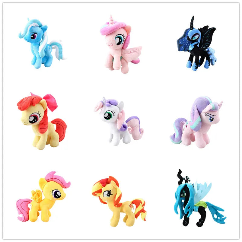 Genuine My Little Pony Plush Toy Universe Princess Moon Princess Nightmare Moon Crane Machine Anime Plush Children Gift