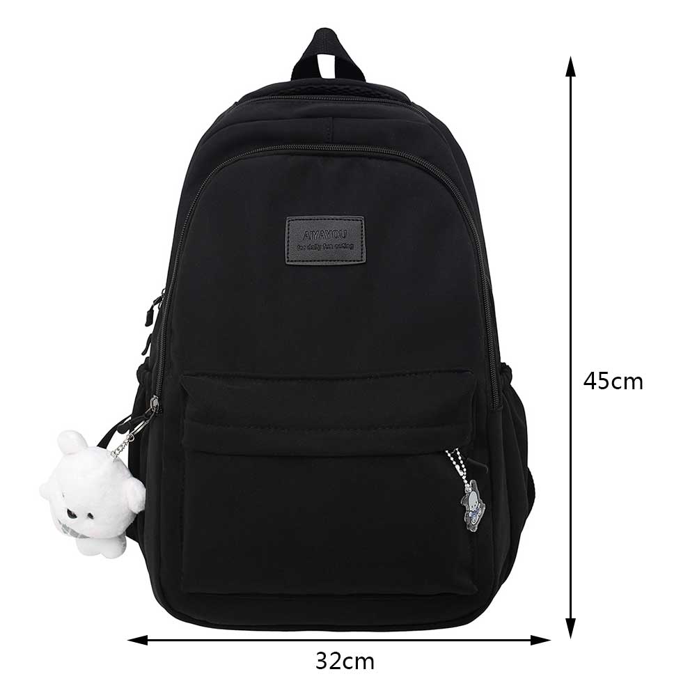 Japanese Girls Aesthetic Backpack Cute School Bags For Student Teens Girls Pockets Kawaii Women Laptop Backpack Harajuku Mochila