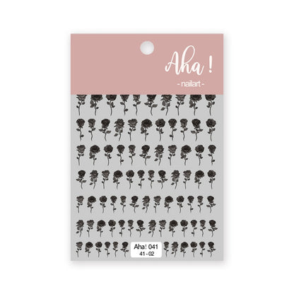 1Sheet Korean White Cloud Blue Nail Art Sticker 3D Star Moon Decal Pure Twilight Self-adhesive Manicure Slider Accessories RE#53