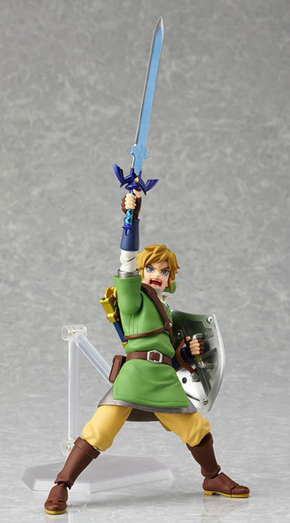 The Legend of Zelda Skyward Sword 14cm Link Action Figure Figma 153 Changeable Accessories PVC Model