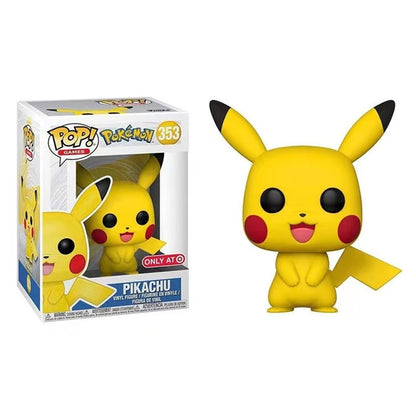 FUNKO POP Pokemon Anime Figure Toys Pikachu Charizard Mewtwo Decoration Ornaments Action Figure for Children Birthday Toy Gifts