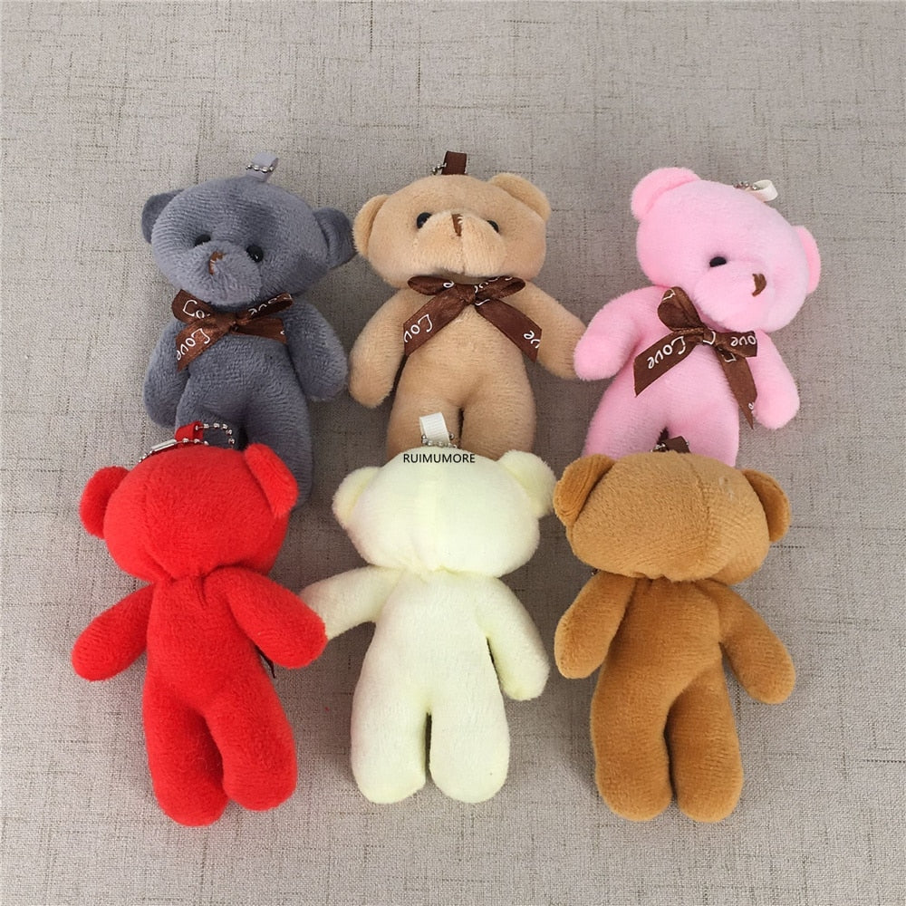 NEW 8CM Approx. Gift Bear Plush Stuffed TOY ; Accessories Plush TOY DOLL