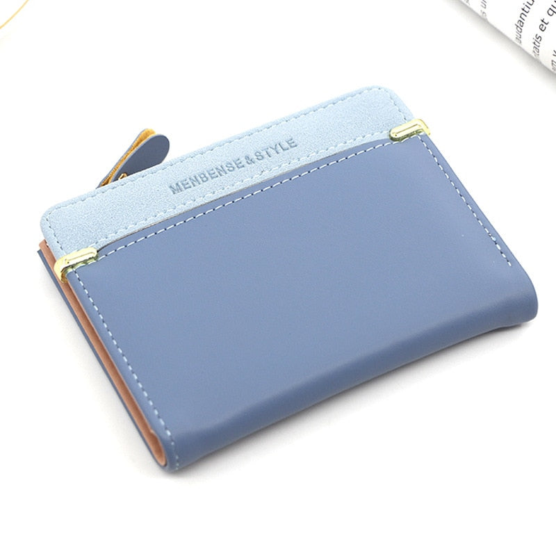 Women's Wallet Short Women Coin Purse Fashion Wallets For Woman Card Holder Small Ladies Wallet Female Hasp Mini Clutch For Girl