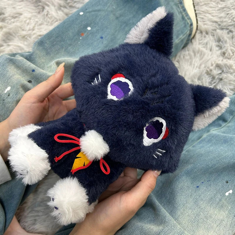 25cm Game Anime Genshin Impact Scaramouche Cat Cute Plush Doll Wanderer Pet Cosplay Stuffed Pillow Toy Birthday Gift