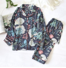 JULY'S SONG Pink 7 Pieces Women's Pajamas Sets Faux Silk Striped Pyjama Women's Pajamas Sleepwear Sets Spring Summer Homewear