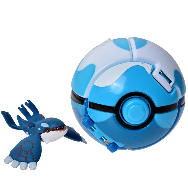 18 Styles New Pokemon Pokeball Deformation Toys Pikachu Charmander Blastoise Mewtwo Action Figure Anime Model Children's The Toy