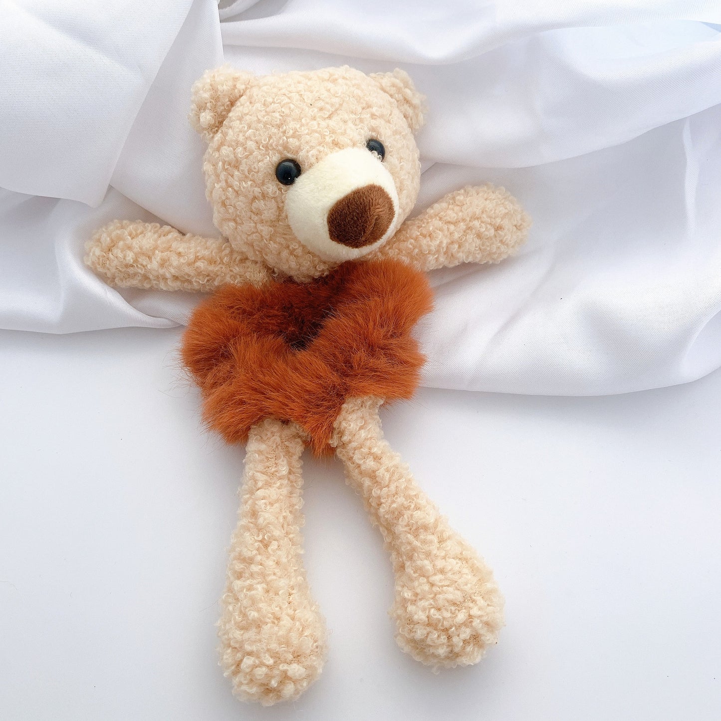 New Korean Cute Net Red Super Cute Girl Cartoon Doll Head Rope Female Hair Rope Three-dimensional Animal Hair Circle