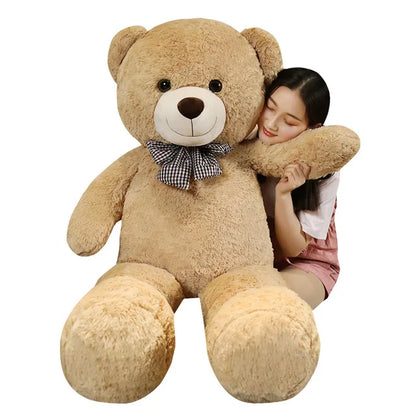 GIANT Teddy Bear Plush Toy Fluffy Stuffed Animal Plushies Soft Doll Kids Girls Girlfriend Wife Birthday Valentine's Day Gift