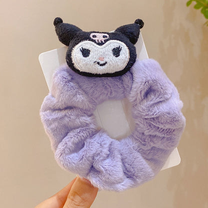 Cute Cartoon Sanliou Plush Toys New Kuromi Handbag Candy Bag Wallet Anime Hairpin Ornaments Cinnamoroll Kawaii Leisure Shopping