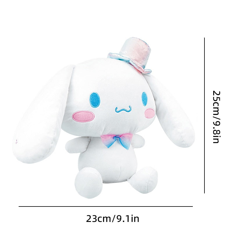 Sanrio Kawaii Colorful Cinnamoroll Cartoon Cute Stuffed Toys Plushier Soft Pillow Birthday Gift Plush Dolls Gift For Girlfriend