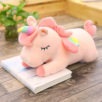 Many Size Unicorn Action Figure Plush Toy Huggable Bear Doll Doll Girl Sleeping Long Pillow Cute Bed Gir