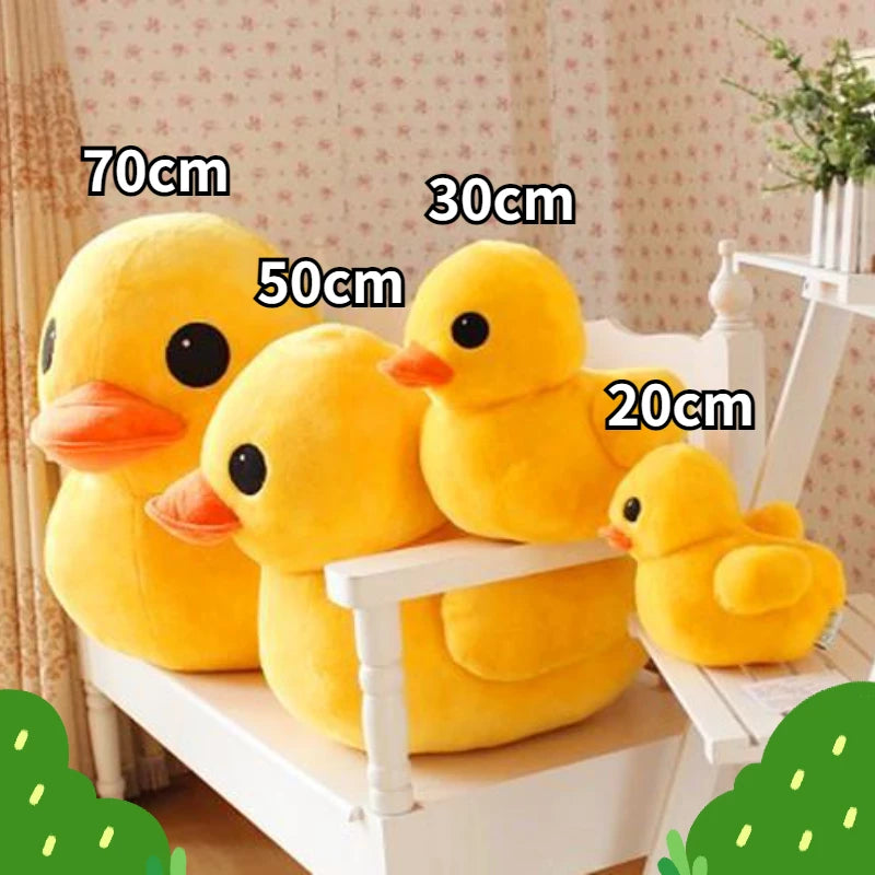 Giant Yellow Duck Plush Duck Stuffed Animals Soft Simulated Ducks Dolls Wholesale Kids Gift Xmas Kawaii Stuffed Duck Plushie