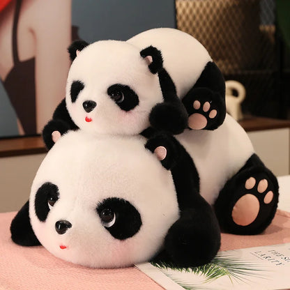 25/40/55cm Kawaii Animal Big Panda Plush Stuffed Toy Giant Panda Bear Pillow Cushion Cute Cartoon Doll Kids Girl Christmas Gift