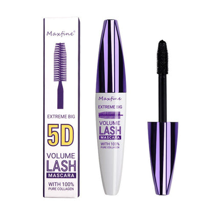 5D Silk Fiber Mascara Lash Color Mascara Waterproof Rimel 3D Mascara Eyelash Extension Thick Lengthening Eye Lashes Cosmetic