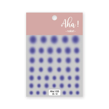1Sheet Korean White Cloud Blue Nail Art Sticker 3D Star Moon Decal Pure Twilight Self-adhesive Manicure Slider Accessories RE#53