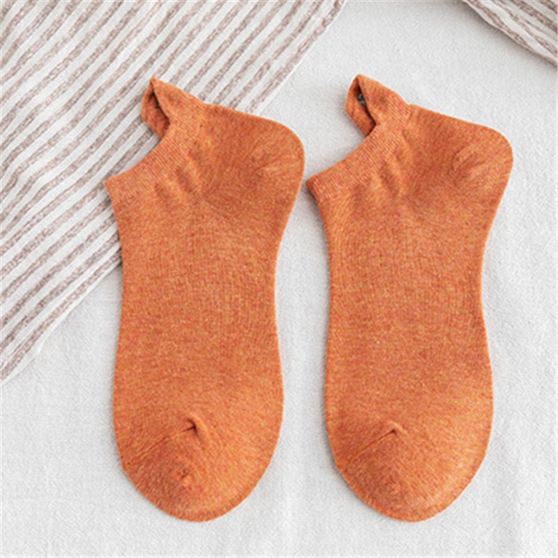 Women Cute Cartoon Expression Short Ankle Socks Happy Fashion Girls Funny Eared Lovers' Cotton Sokken Dropship