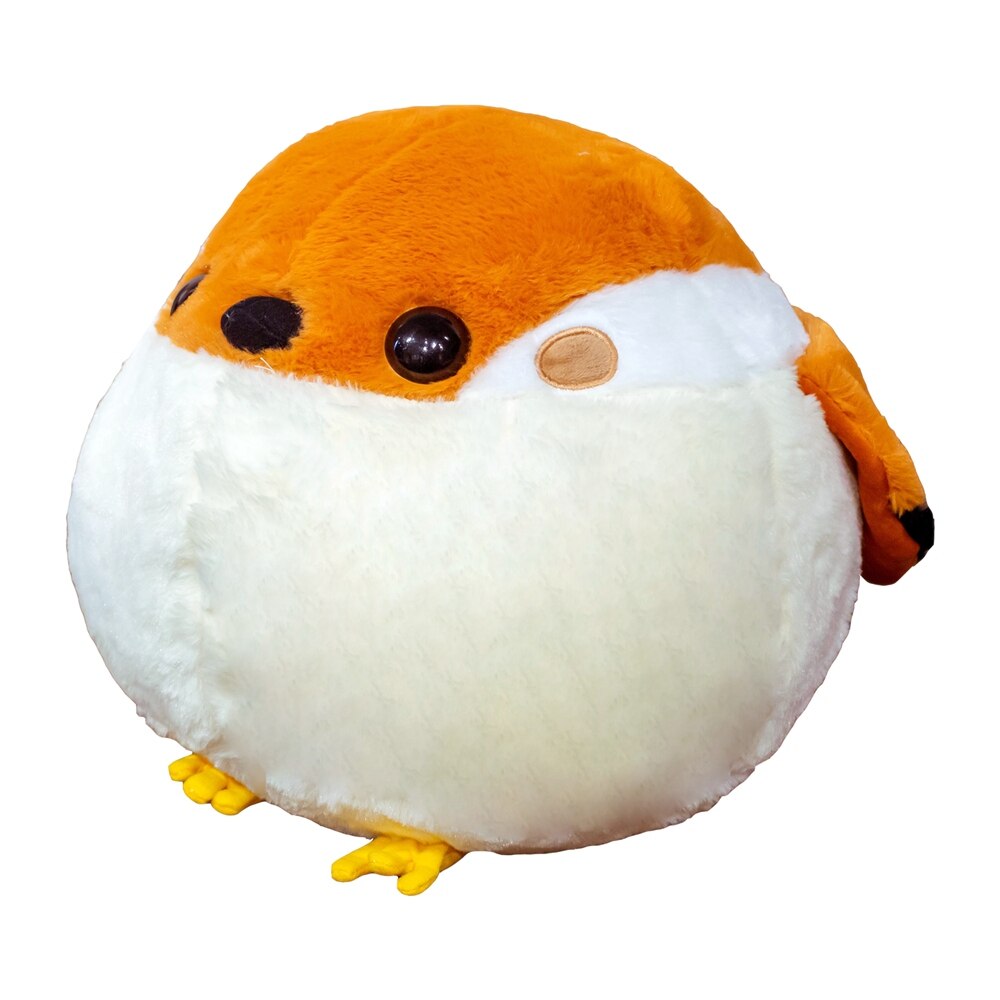 40cm Kawaii Fat Bird Plush Round Sparrow & Titmouse Toys Stuffed Animal Plushies Doll Soft Pillow Cute Gift for Kids Girl