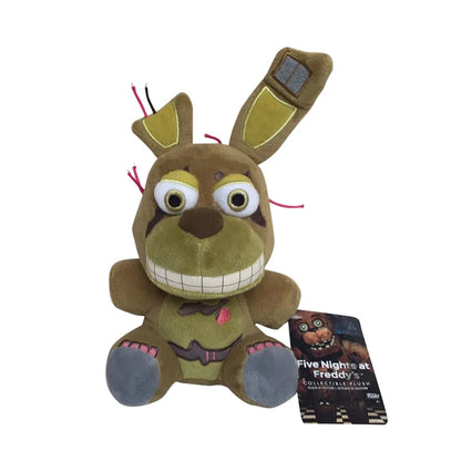 FNAF Plushies 18cm Five Nights at Freddy's Plush Toys Stuffed Animal Bear Rabbit Game Birthday Christmas Toys