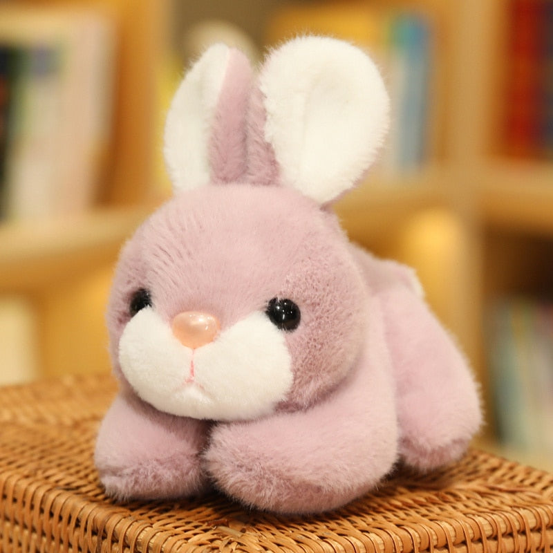 20/25cm Mini Rabbit Peluche Toys Cute Bunny Dolls Stuffed Soft Animal Toy for Home Room Decoration Ornament Girls Birthday Gift