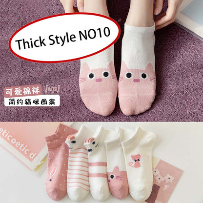 1pair/Cute Summer Women Short Socks Boat Chaussette Femme Cotton Ankle Lace Mujer Sock Female Mesh Breathable Calcetines
