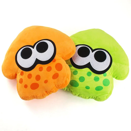 Splatoon Plush Toys 33cm Inkling Stuffed Animal Plushies Orange Green Squid Video Game Kawaii Pillow Soft Dolls Kids Gift