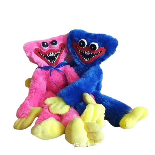 Huggy Wuggy Plush Toy Kissy Missy Plushie Poppy Playtime Doll Video Game Monster Teeth Rainbow Blue Pink Orange Green Red Grey White Tie Dye