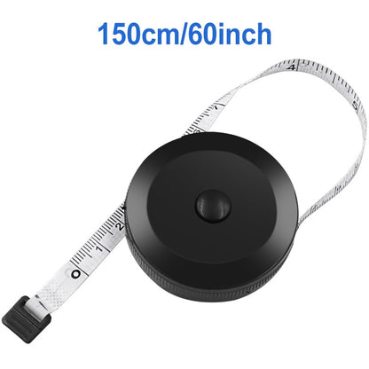1.5m  Soft Tape Measure Double Scale Body Sewing Flexible Ruler For Weight Loss Medical Body Measurement Sewing Tailor Craft