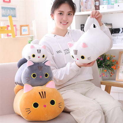 Stuffed Animals Cat 25CM Little Size Soft Cartoon Pillow Plushies Cute Kitty Kitten Plush Toy Lovely Kids Birthday Gift